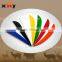 wholesale 3'4'5''' feather hunting archery arrow fletching with different color