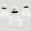 High Quality Nylon Feather 12pcs/Barrel Badminton Ball White Teal Feather Sport Game Training Badminton