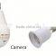 WiFi Fisheye Cloud Smart Bulb optical lens wifi camera