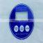 high quality customized membrane switch keypad with LED and connector