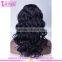 Factory Price brazilian loose wave human hair dark blue u part wigs