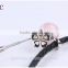 Leather Cord Magnetic Essential Oil Perfume Charm Necklace Pendant Wholesale 2016