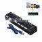High Speed Adapter ON/OFF Switch 7 Port USB 3.0 Hub for Laptop PC