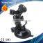 Sticky suction cup rotating camera mount with 1/4'' camera head adapter