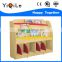 Guangzhou factory cheap price novel design wooden book rack for kids