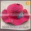 Cheap Whosale Straw Pattern Applique Hats for Little Girl Straw Hat
