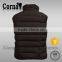 2015 new arrival custom color sleevelss windproof 100% polyester warm keeping waist coat for men