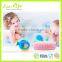 Anti-bacterial Silicone Soft Baby Bath Brush, Bathroom/Spa Shower Silicone Massage Brush