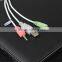 Fashion Supper Bass Stereo Led Light Computer Gaming Headphone With Microphone