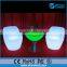 bar/garden/party/wedding decor remote control plastic luminous led chair