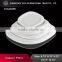 Wholesale cheap price edgefold porcelain ceramic square dish
