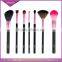 2015 New Arrival Metallic free samples Cosmetic Brush Golden Single Makeup Brush Set