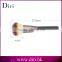 Personal wood handle 3pcs foundation brush set beauty brushes