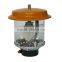 Outdoor garden camping patio portable metal iron + glass gas lantern