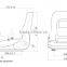 ( YH-23)High quality and durable PVC back-forth adjustable driver seat