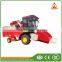 Corn Harvester With Tractor
