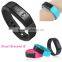 Hot sale wirst watch pedometer Bluetooth V4.0 sports watch with hook and loop strap