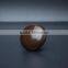 Plastic cap with wooden cork for glass bottle custom design stopper