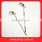 Yellow Ball Decorative Short Handle Bamboo Skewers
