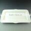 Wholesale cheap white ceramic dinner plate for daily use