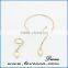 wholesale special shape wire semi-precious stone bracelet