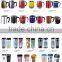 NBRSC double wall plastic 350ml advertising cup promotion thermos tumbler with paper insert