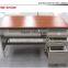 Cheap School Teacher Wooden Desk With Locking Drawers/funky office furniture executive desk/office table