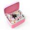 Professional Girly plastic Makeup Box Beauty Cosmetic box (Pink)