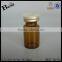 empty pharmaceutical amber glass bottle essential oil perfume pharmaceutical amber glass bottle aluminum-plastic cap cosmetics