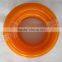 Jinrui pu Braided Tube With Coupler 10mm*6.5mm Tear Strength Perfect 15m Orange Used for Industry for Tpu Braided Tube