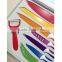 KN-9741 7pcs colorful non-stick coating knife set