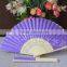Colorful bamboo Japanese fan