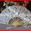 Beautiful bamboo lace fan