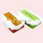Food Grade Kids Plastic Bento Lunch Box with Lock