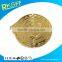 super quality golden plating football medal