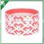 Organic scented candle in ceramic vessel with wood lid and gift box
