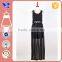 Cotton chemical lace face with chiffon dark lining maxi patchwork dresses