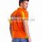 Design 2016 scoop bottom printed unisex mesh sport polo t shirt