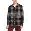Custom Design Flannal Plaid Mesh Half soft t shirt