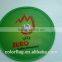 green 190T nylon promotional frisbee