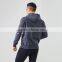 Custom Muscle Fit Polar Gym Jacket Men Fleece Sweatshirt Pullover Hoodie
