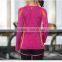 Women long sleeve sports t shirt , fashion thin long sleeve t shirts