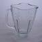 2017 new design hot selling plum shape spare parts blender glass cup/jar