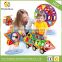 77pcs Kids educational construction set toys plastic magnetic building blocks