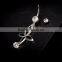 Belly Display Minimalist Fake Piercing Navel Ring