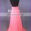 CE607 Latest Fashion Halter Floor Length Open Back Red Real Sample Bridesmaid Dress