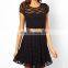 CHEFON Lace skater puffy short dresses