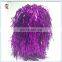 Cheap Carnival Party Unisex Short Purple Tinsel Wigs HPC-0041