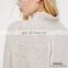 Women Island Fox Zip Back knitted Pullover sweater with perfect effortless fit