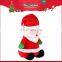 Factory wholesale 2016 new gift christmas ornaments santa claus stuffed toy